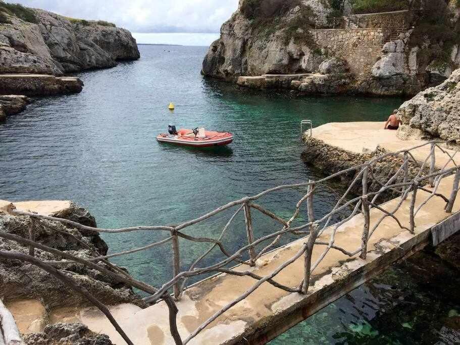 Macarella Apatamento Con Piscina Leilighet Cala'N Blanes  Eksteriør bilde